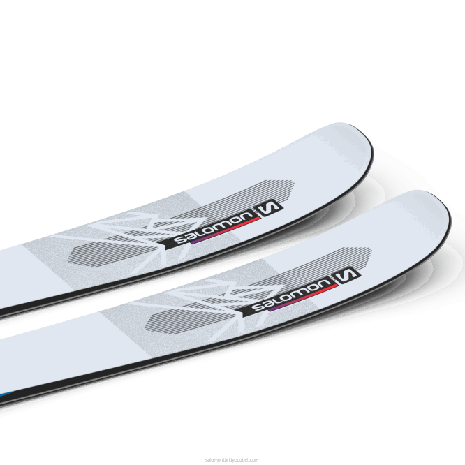 SalomonLF4H1000 kadın tüm dağ kayağı - qst boş illüzyon mavisi/kırmızı/süreç mavisi