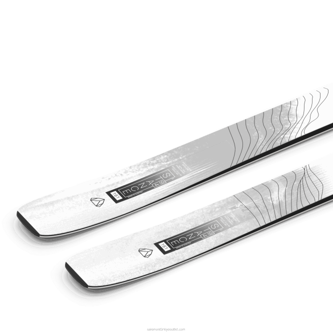 SalomonLF4H1002 bayanlar tüm dağ kayağı - duruş 94 siyah beyaz