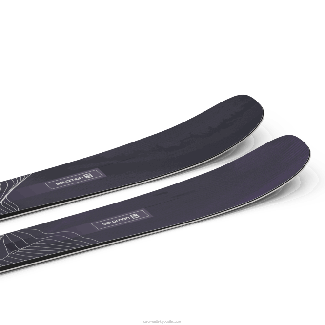 SalomonLF4H1004 bayanlar tüm dağ kayağı - duruş 88 siyah