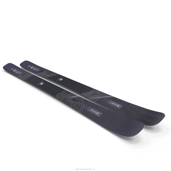 SalomonLF4H1004 bayanlar tüm dağ kayağı - duruş 88 siyah