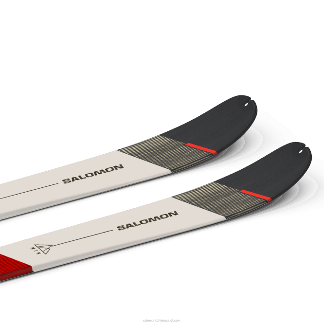 SalomonLF4H1009 kadın tur kayağı - mtn 80 pro neon mercan/yağmurlu bir gün/siyah