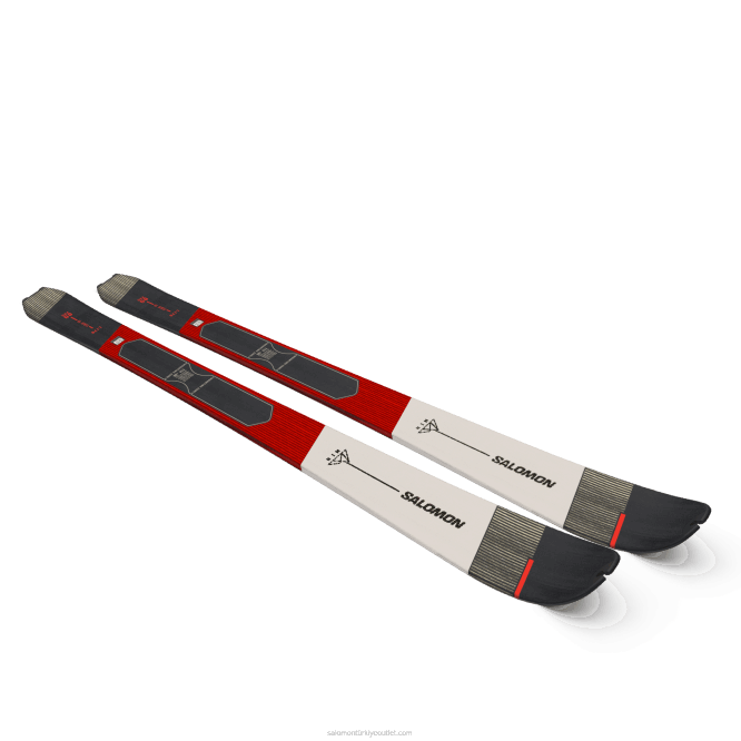 SalomonLF4H1009 kadın tur kayağı - mtn 80 pro neon mercan/yağmurlu bir gün/siyah