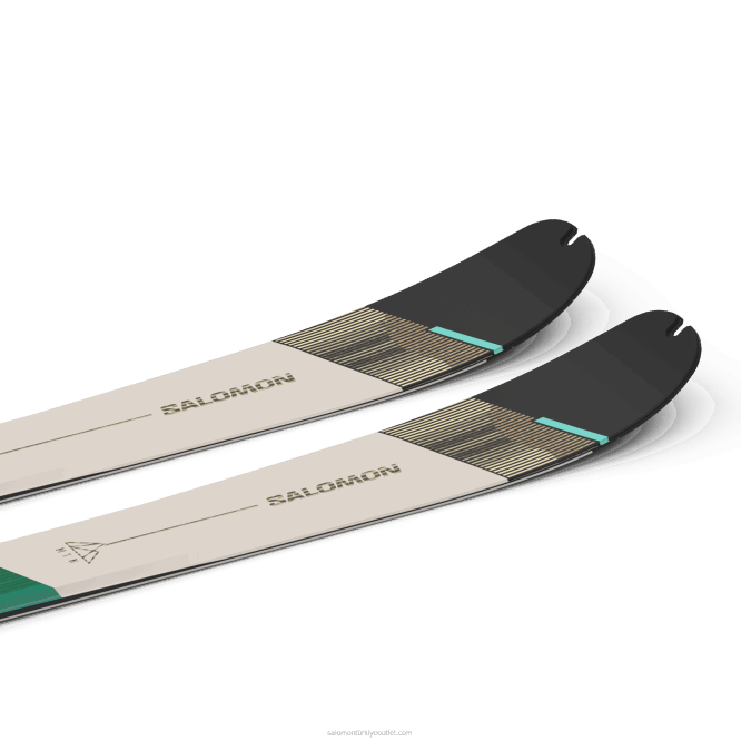 SalomonLF4H1011 kadın tur kayağı - mtn 86 pro aruba mavisi/yağmurlu bir gün/siyah