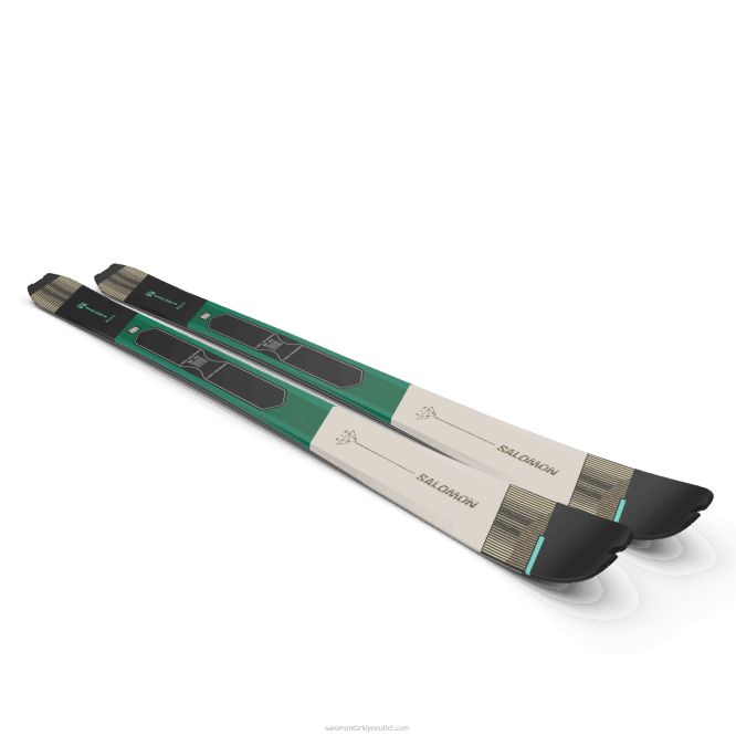 SalomonLF4H1011 kadın tur kayağı - mtn 86 pro aruba mavisi/yağmurlu bir gün/siyah