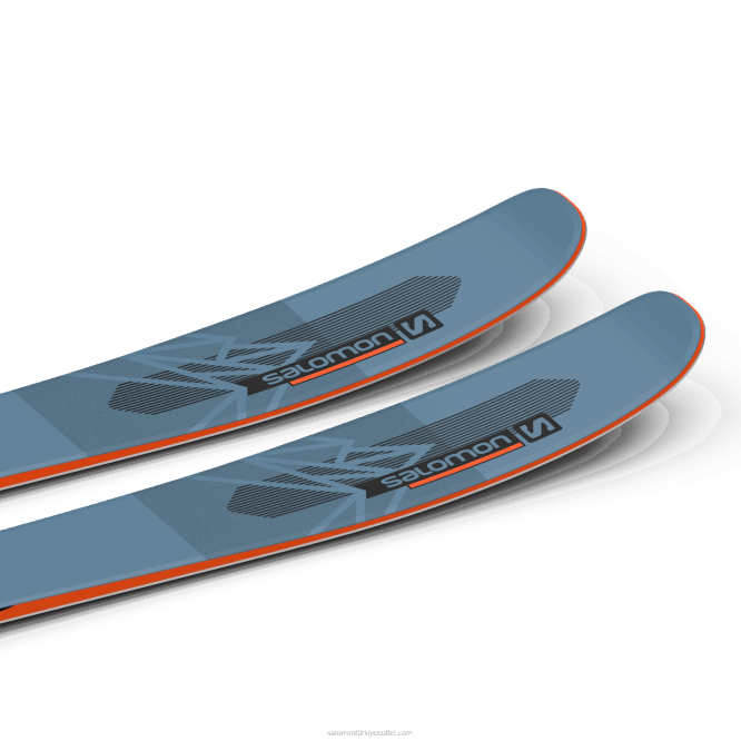 SalomonLF4H1014 bayanlar tüm dağ kayağı - qst 98 kopen mavisi/alev/siyah