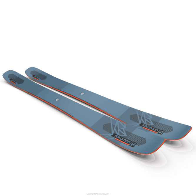 SalomonLF4H1014 bayanlar tüm dağ kayağı - qst 98 kopen mavisi/alev/siyah