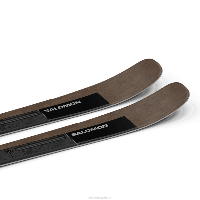 SalomonLF4H1020 bayanlar tüm dağ kayağı - duruş 84 su samuru/siyah/gümüş metalik