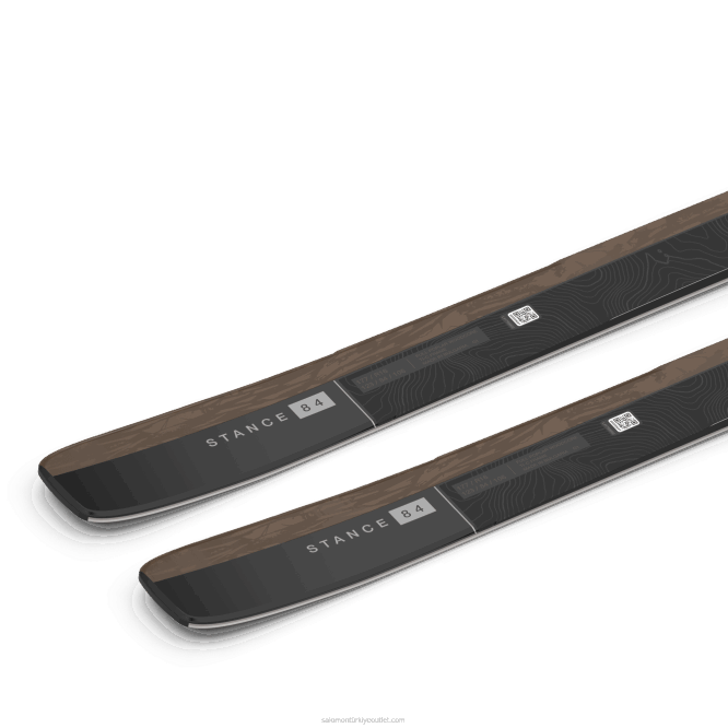 SalomonLF4H1020 bayanlar tüm dağ kayağı - duruş 84 su samuru/siyah/gümüş metalik