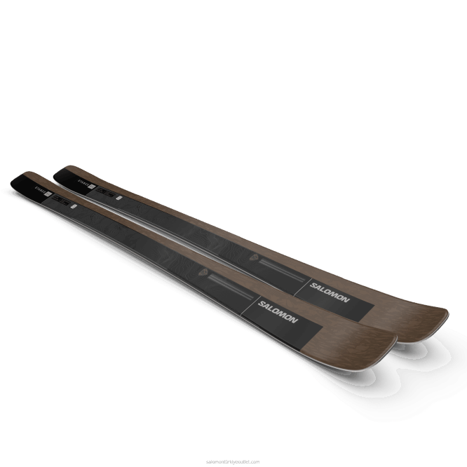 SalomonLF4H1020 bayanlar tüm dağ kayağı - duruş 84 su samuru/siyah/gümüş metalik