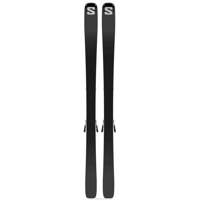 SalomonLF4H1021 bayanlar tüm dağ kayağı paketi - duruş 84 (ve m12) su samuru/siyah/gümüş metalik