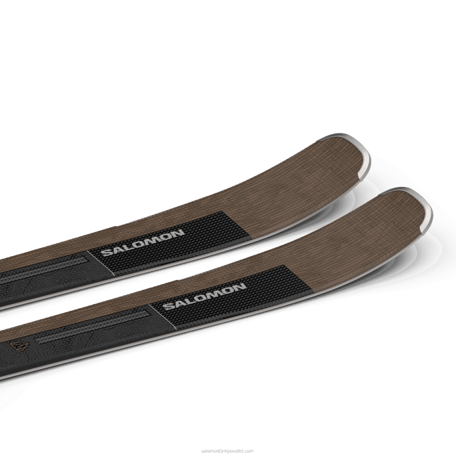 SalomonLF4H1021 bayanlar tüm dağ kayağı paketi - duruş 84 (ve m12) su samuru/siyah/gümüş metalik