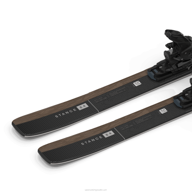 SalomonLF4H1021 bayanlar tüm dağ kayağı paketi - duruş 84 (ve m12) su samuru/siyah/gümüş metalik