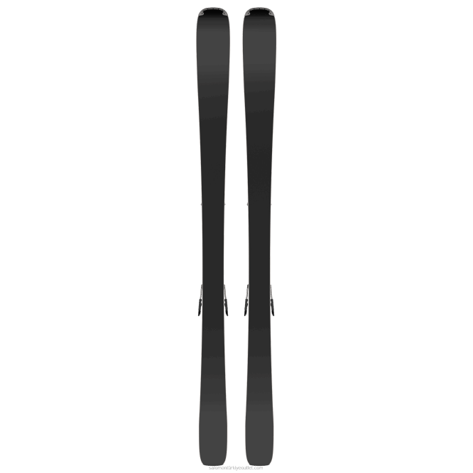 SalomonLF4H1026 kadın tüm dağ kayağı paketi - duruş 80 (ve m11) bering sea metalik/siyah/gümüş