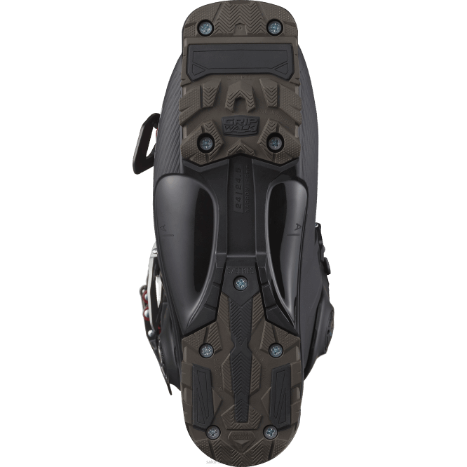 SalomonLF4H1027 kadın pist botu - s/pro alpha 110 el siyah/kordovan/gümüş