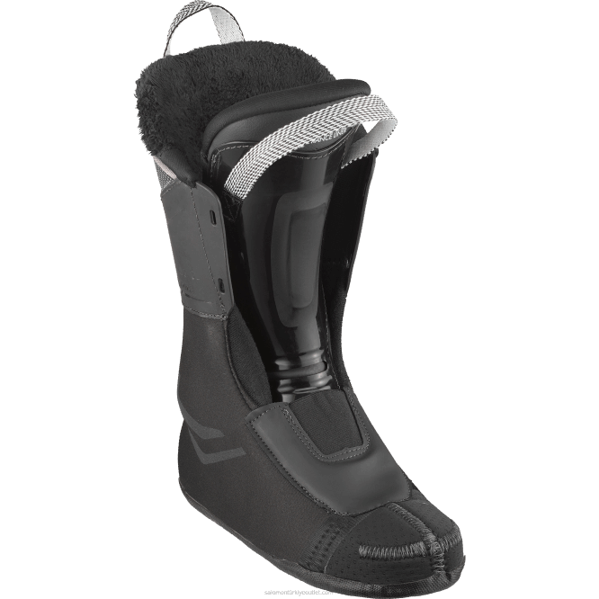 SalomonLF4H1029 kadın pist botu - s/pro alpha 90 siyah/pembe altın metalik/gümüş