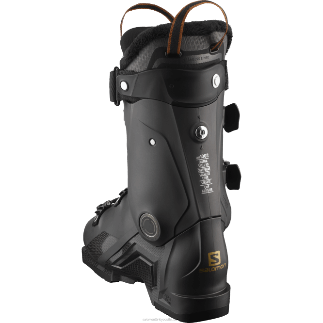 SalomonLF4H1031 bayanlar pist kayağı - s/pro mv 90 belluga metalik/siyah/metalik bakır