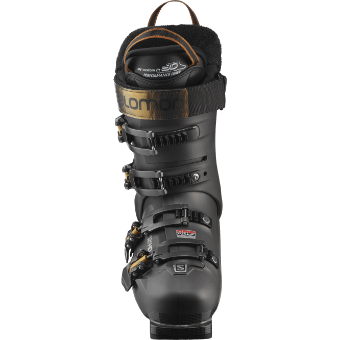 SalomonLF4H1031 bayanlar pist kayağı - s/pro mv 90 belluga metalik/siyah/metalik bakır