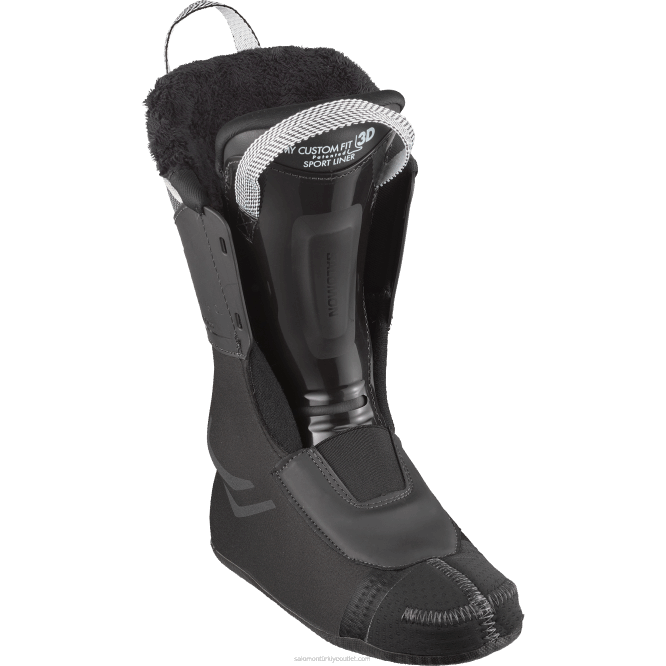 SalomonLF4H1038 kadın pist botu - s/pro alpha 80 siyah/beyaz yosun/gümüş