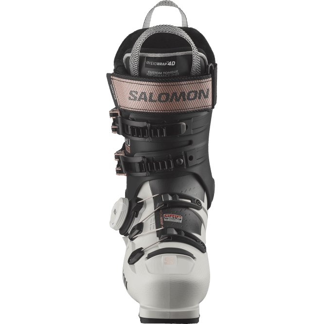 SalomonLF4H1039 kadın pist botu - s/pro supra boa 105 gri aurora/siyah/pembe altın