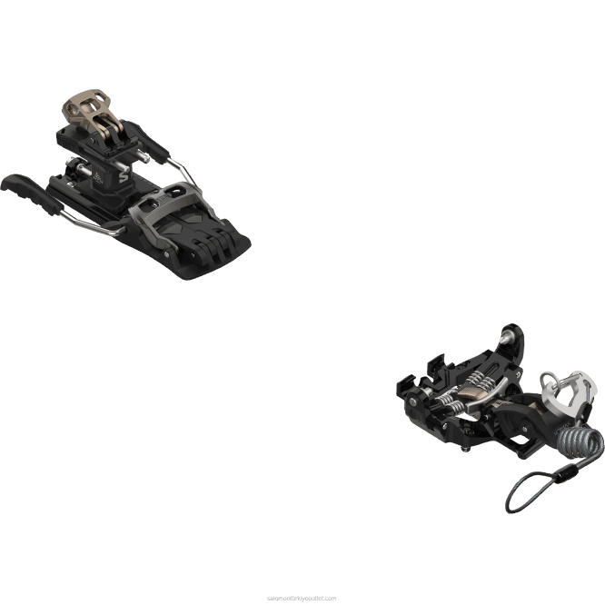 SalomonLF4H1061 kadın turne bağlamaları - mtn pure (ve tasma ve fren) siyah/titan
