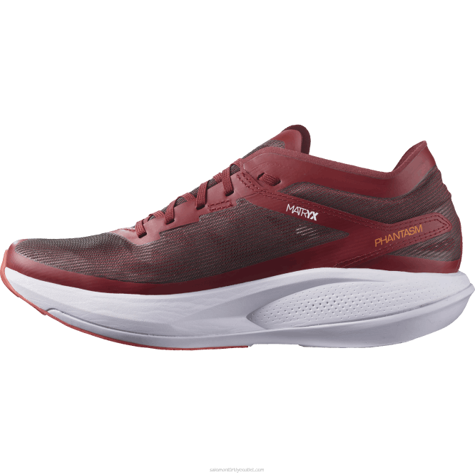 SalomonLF4H1072 erkek koşu ayakkabısı - fantazm bisiklet kırmızısı/mor funda/canlı turuncu