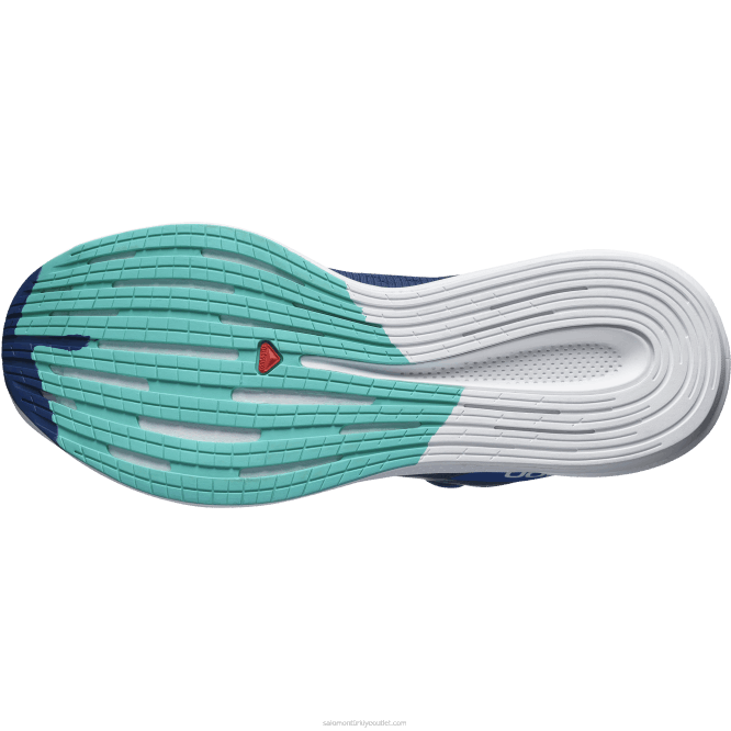 SalomonLF4H1076 erkek koşu ayakkabısı - spectur emlak mavisi/göz kamaştırıcı mavi/nane yaprağı