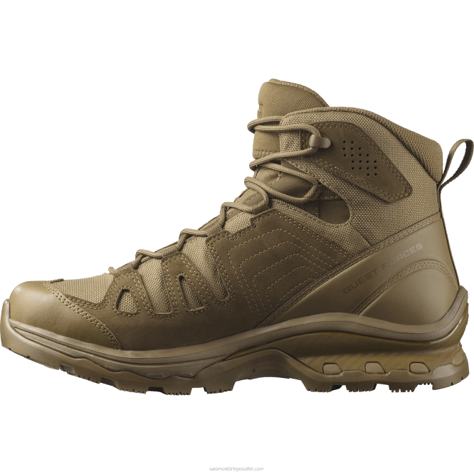 SalomonLF4H1084 Erkek Forces Ayakkabısı - Quest Prime Forces Gore-Tex çakal kahverengi