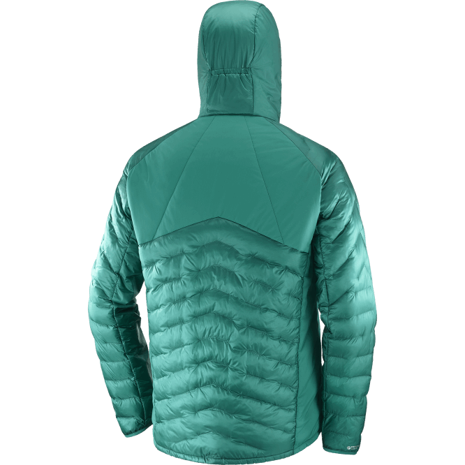 SalomonLF4H1088 erkek yalıtımlı kapüşonlu ceket - anahat primaloft Pasifik