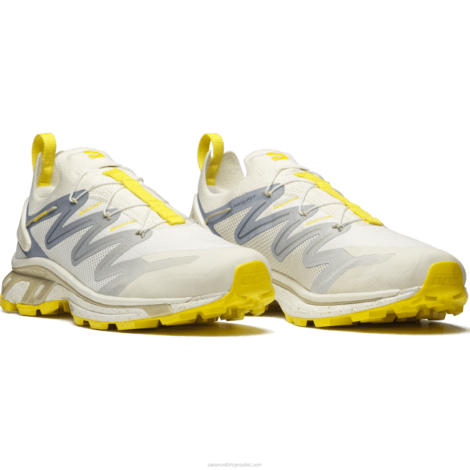 SalomonLF4H110 erkek spor ayakkabı - xt-rush 2 vanilyalı buz/çin mavisi/imparatorluk sarısı