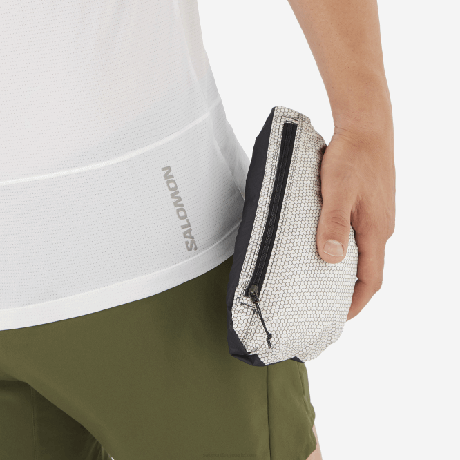 SalomonLF4H1101 erkek kabuk ceketi - bonatti su geçirmez koyu siyah