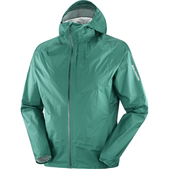 SalomonLF4H1104 erkek kabuk ceketi - bonatti su geçirmez Pasifik