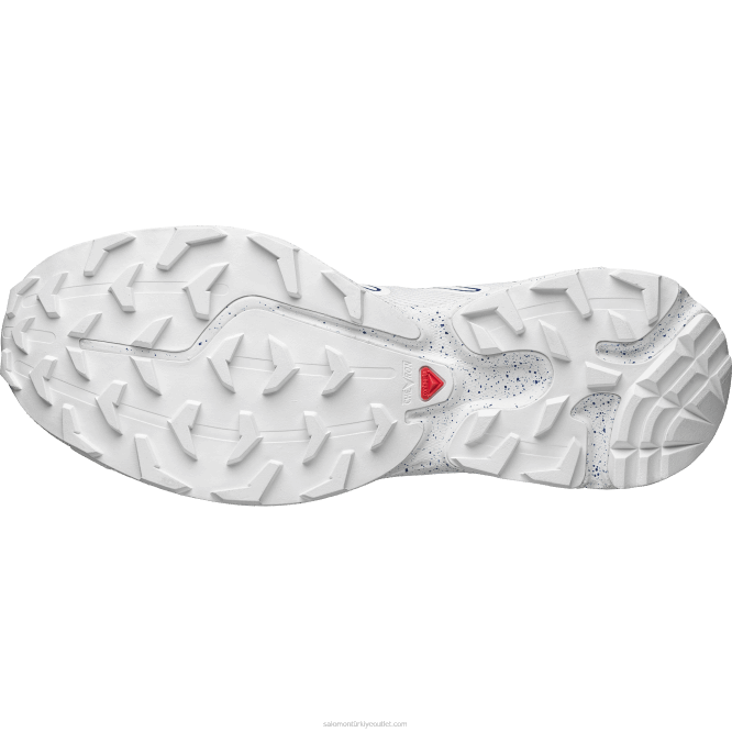 SalomonLF4H111 erkek spor ayakkabı - xt-rush 2 beyaz/ay taşı/akasma mavisi