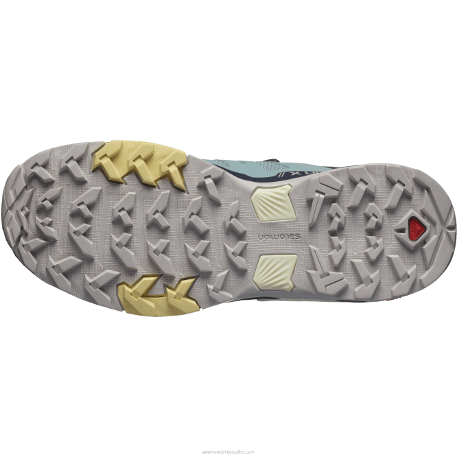 SalomonLF4H1118 kadın yürüyüş ayakkabısı - x ultra 4 asker/gece gökyüzü/güneş elbisesi