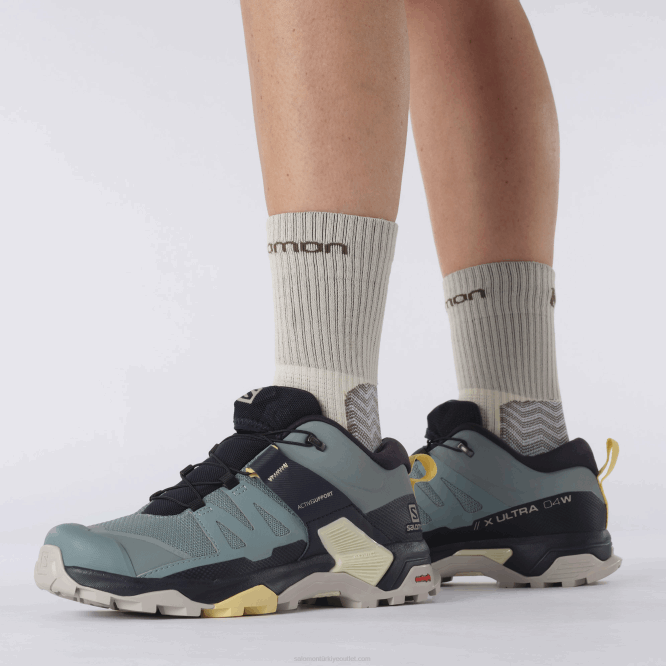 SalomonLF4H1118 kadın yürüyüş ayakkabısı - x ultra 4 asker/gece gökyüzü/güneş elbisesi