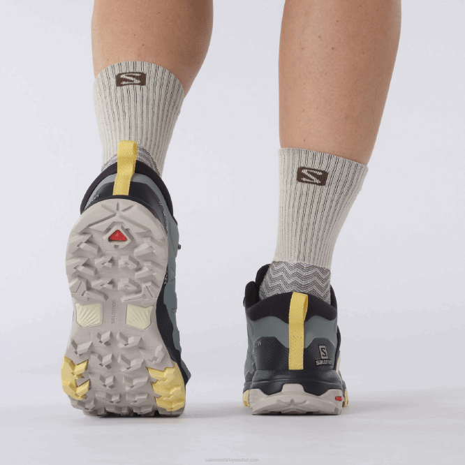 SalomonLF4H1118 kadın yürüyüş ayakkabısı - x ultra 4 asker/gece gökyüzü/güneş elbisesi