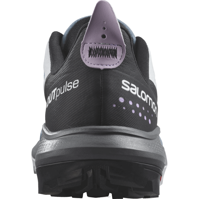 SalomonLF4H1124 kadın yürüyüş ayakkabısı - outpulse gore-tex çin mavisi/kutup buzu/orkide çiçeği