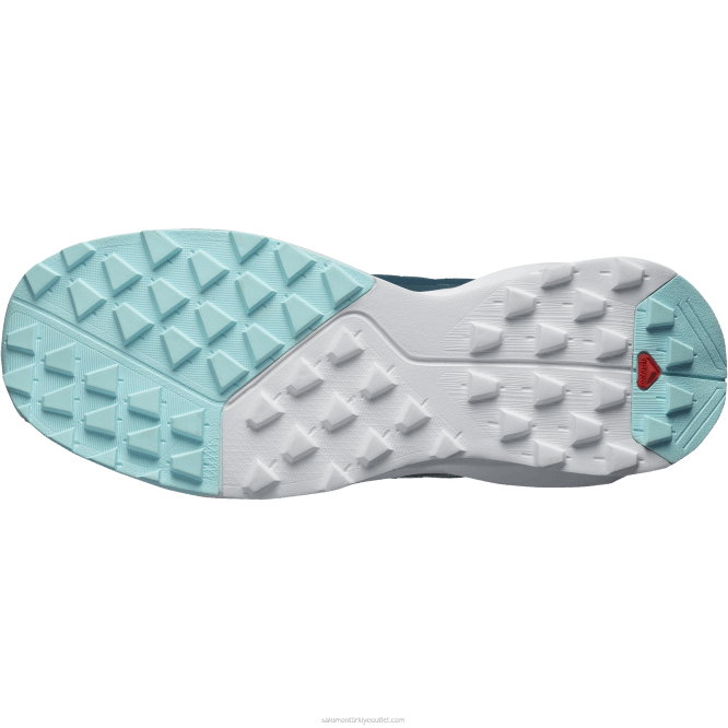 SalomonLF4H1125 kadın yürüyüş ayakkabısı - devriye lejyon mavisi/beyaz/yukka