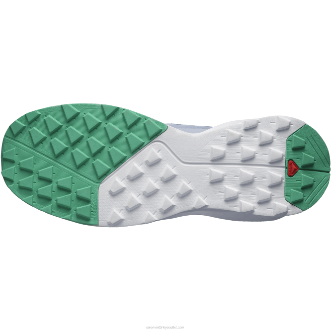 SalomonLF4H1127 kadın yürüyüş ayakkabısı - devriye kadife sabah/zen mavisi/nane yaprağı