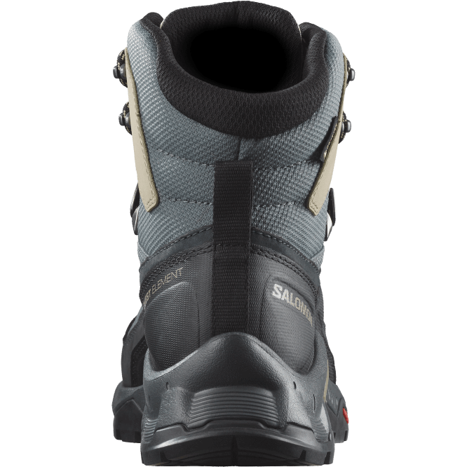 SalomonLF4H1136 kadın deri yürüyüş botları - quest element gore-tex abanoz/yağmurlu gün/fırtınalı hava