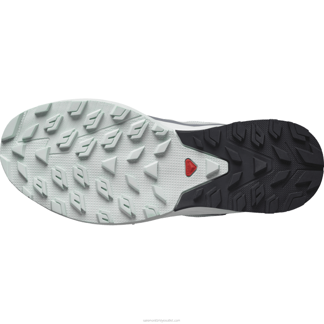 SalomonLF4H1145 kadın yürüyüş ayakkabısı - outrise clima su geçirmez taş ocağı/orkide çiçek/yucca