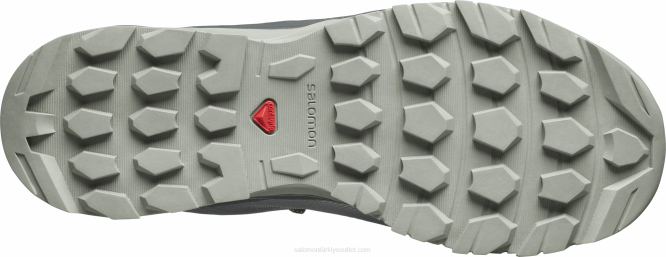 SalomonLF4H1146 kadın yürüyüş ayakkabısı - vaya gore-tex kentsel şık/mineral gri/gölge