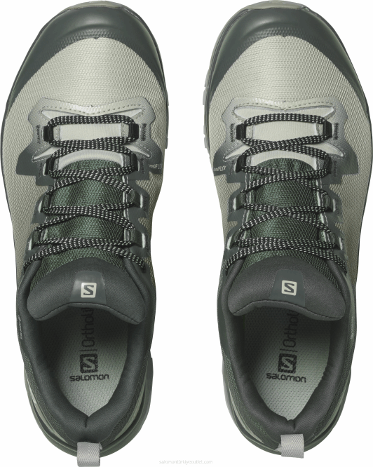 SalomonLF4H1146 kadın yürüyüş ayakkabısı - vaya gore-tex kentsel şık/mineral gri/gölge