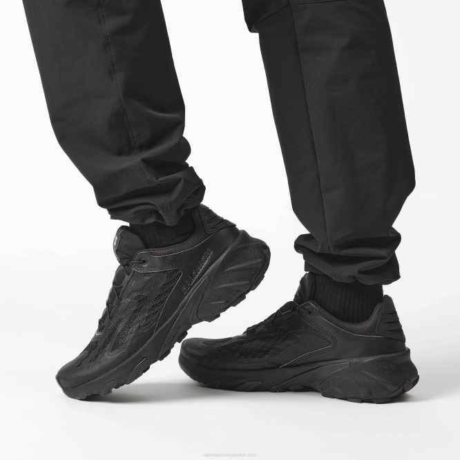 SalomonLF4H116 erkek spor ayakkabı - speedverse prg siyah/alaşım