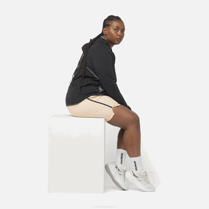 SalomonLF4H1171 kadın şortu - runlife krem rengi