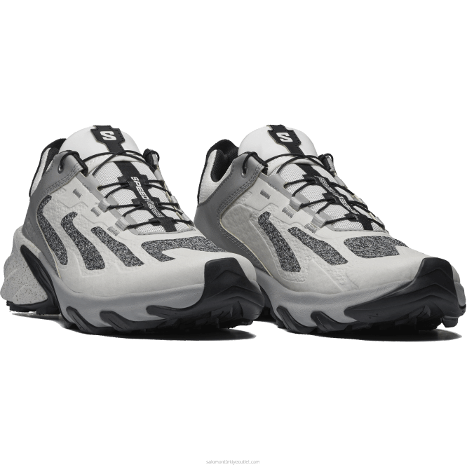 SalomonLF4H120 erkek spor ayakkabı - speedverse prg siyah/nimbus bulutu/alaşım