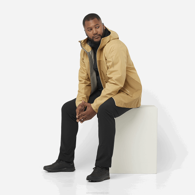 SalomonLF4H1201 erkek pantolonu - yolcu koyu siyah