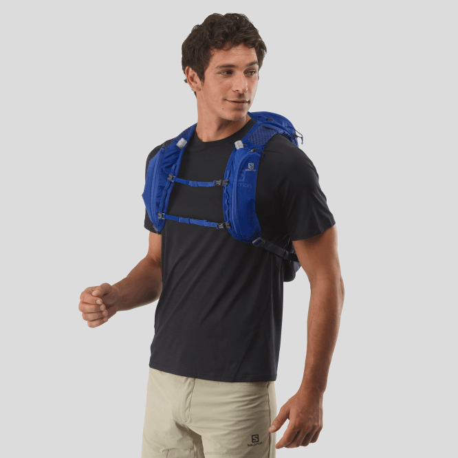 SalomonLF4H1204 erkek yürüyüş çantası - xt 10 deniz mavisi/mood indigo
