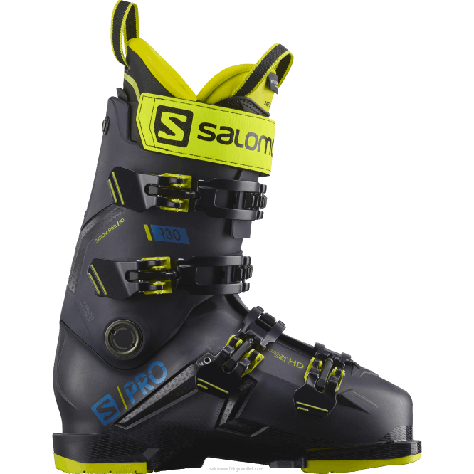 SalomonLF4H1217 erkek pist botu - s/pro 130 gece gökyüzü/güvenlik sarısı/ortaçağ mavisi