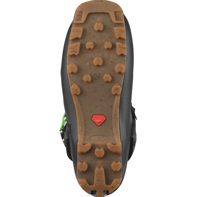 SalomonLF4H1233 erkek tur botu - mtn Summit pure siyah/pastel neon yeşili 1/yağmurlu gün