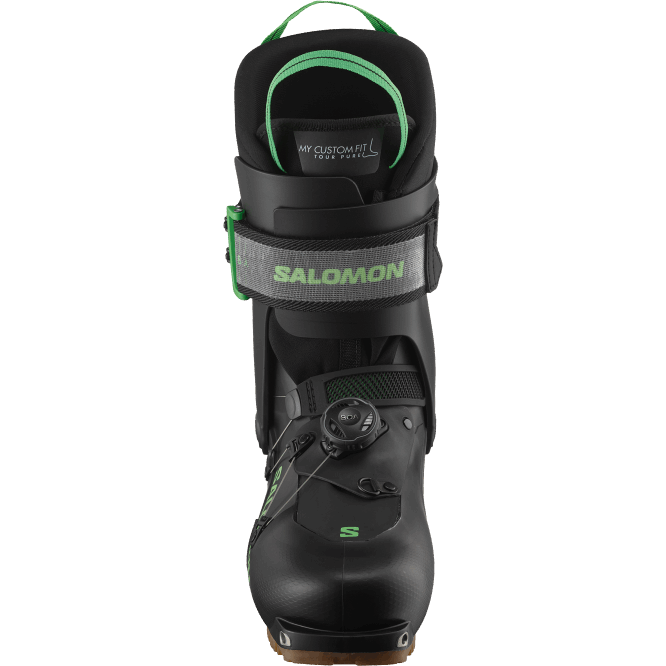 SalomonLF4H1233 erkek tur botu - mtn Summit pure siyah/pastel neon yeşili 1/yağmurlu gün